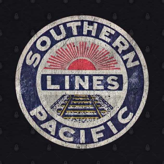 Southern Pacific Lines Railroad USA by Amandeeep
